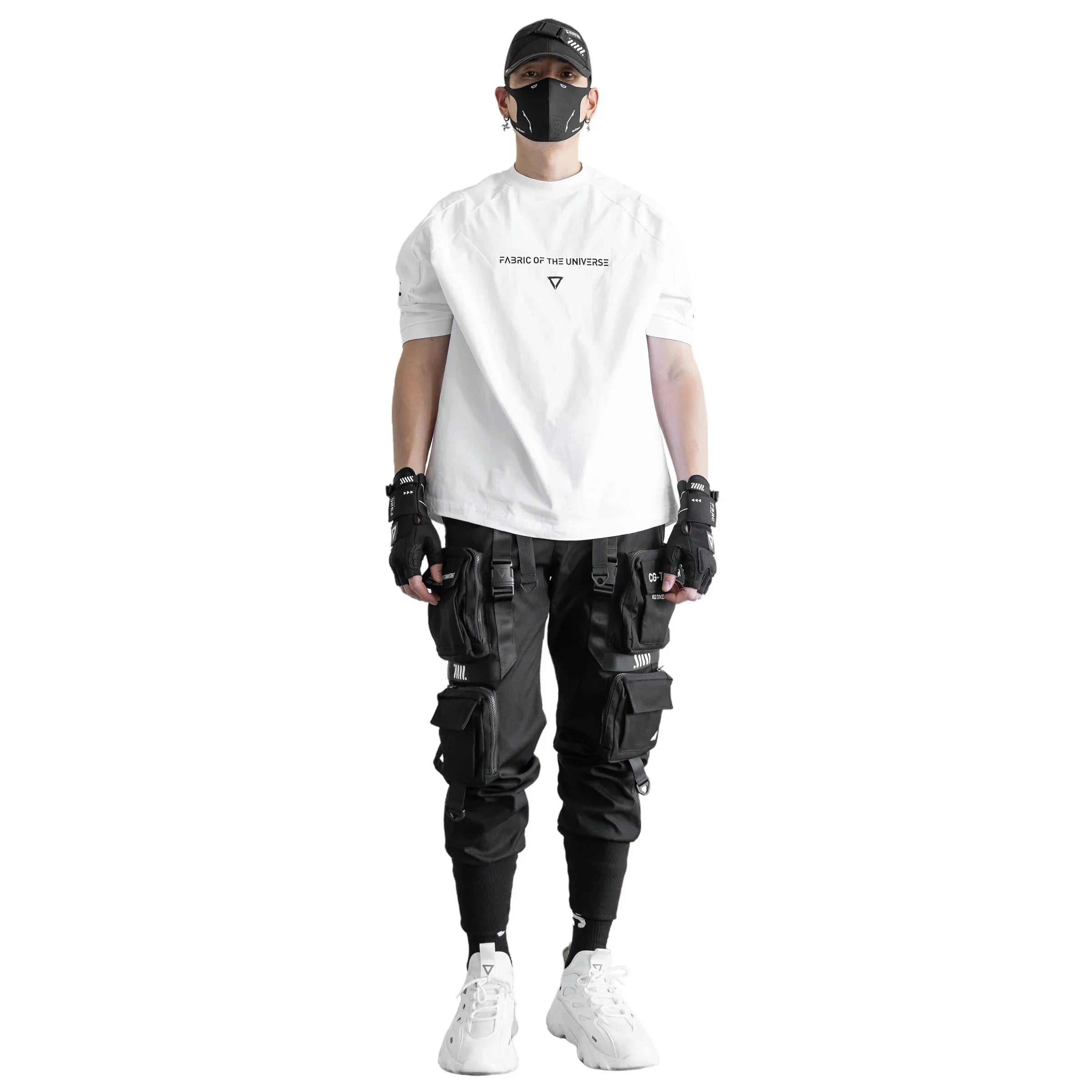 RGS-100B White Armored Oversized T-Shirt