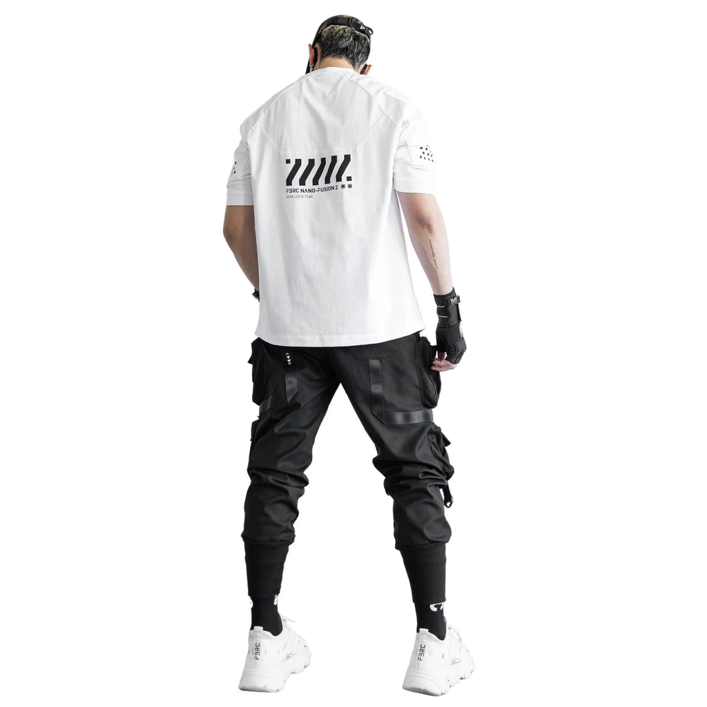 RGS-100B White Armored Oversized T-Shirt