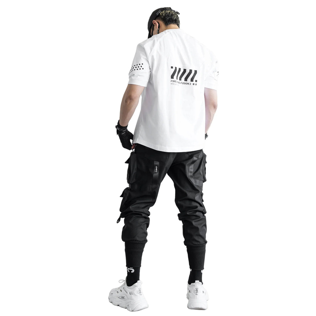 RGS-100B White Armored Oversized T-Shirt