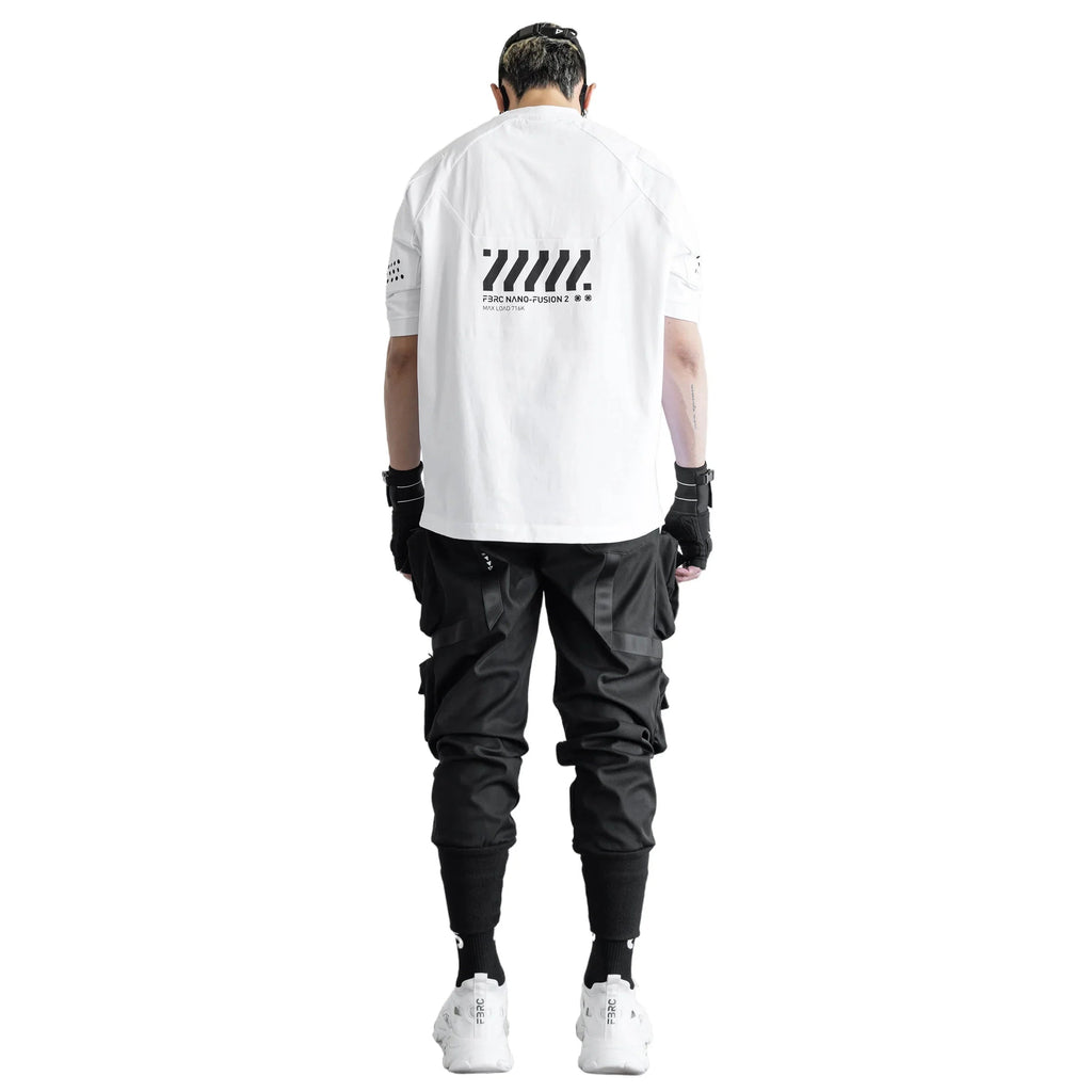 RGS-100B White Armored Oversized T-Shirt