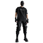 RGS-101C Black Oversized Raglan T-Shirt - T-Shirts - T-Shirt - 5