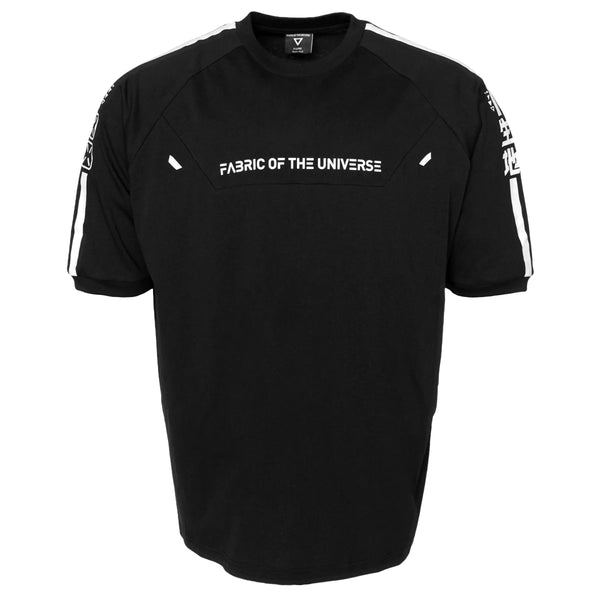 RGS-101C Black Oversized Raglan T-Shirt