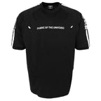 RGS-101C Black Oversized Raglan T-Shirt - T-Shirts - T-Shirt - 1