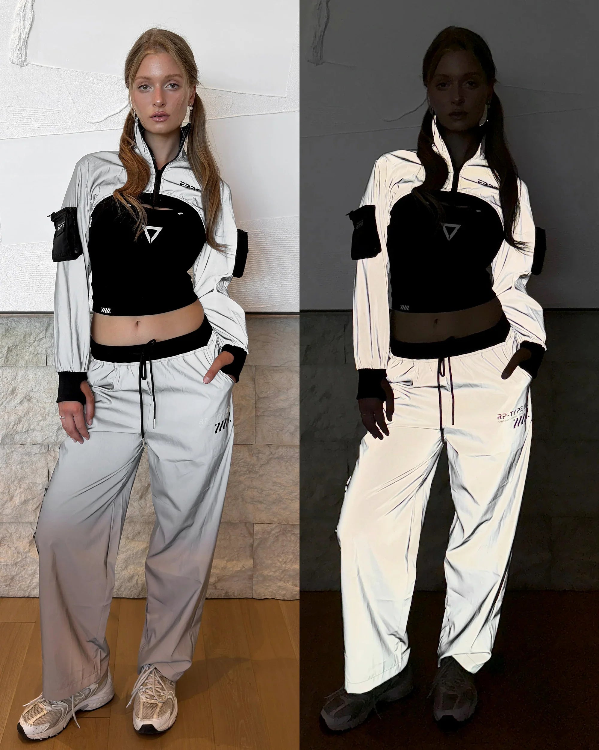 RP-Type 012 Reflective Baggy Pants