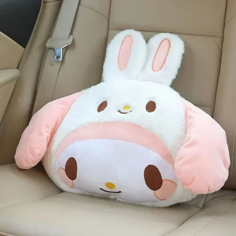 Sanrio Kuromi Plush Car Pillow Plushie - Kawaii Stop - 