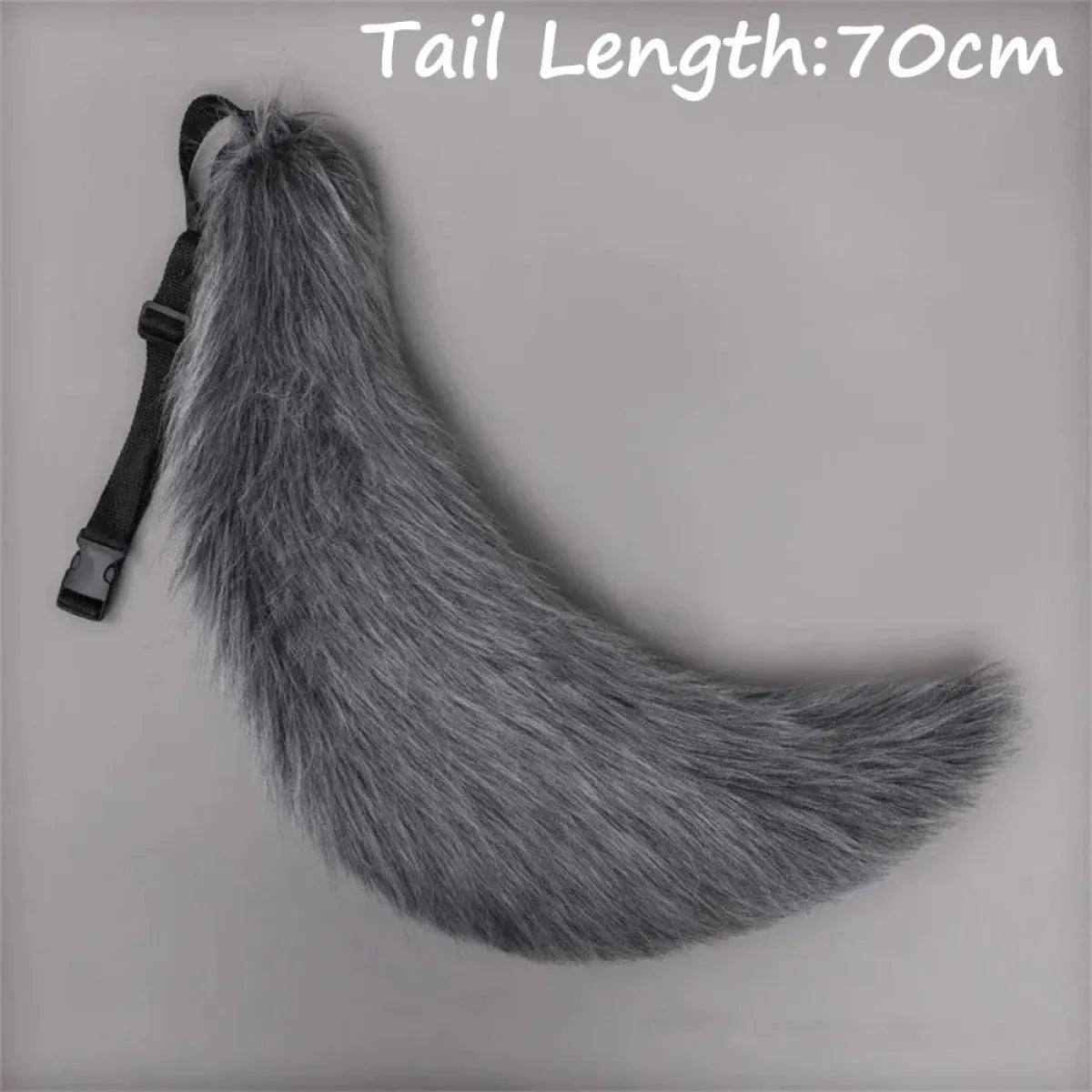 Plush Anime Cat & Fox Cosplay Tail – 70cm - Women’s Clothing & Accessories - Costume Props - 20