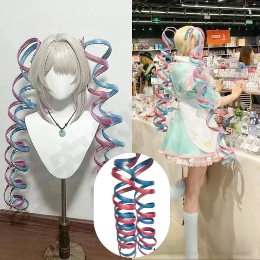 Ame Double Ponytail Cosplay Wig