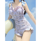 Cute Bear Print Lolita Bikini Swimsuit - Women’s - Swimsuit / Bikini / One-Piece Swimwear - 5