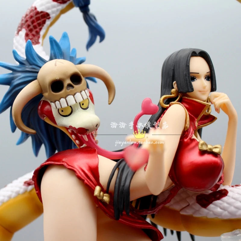 One Piece 21cm Boa Hancock PVC Anime Figure - Kawaii Stop - 1/6 Scale, Anime Enthusiasts, Anime Merchandise, Boa Hancock Figure, CE Certified, Collectible Model, Collector's Item, First Edition, JAPAN Sourced, Movie & TV Theme, One Piece Collectible, One Piece Fan's Delight, Original Packaging, PVC Figurine, Quality Collectibles, Treasured Possession, Unisex Design
