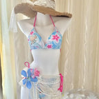 Hello Kitty Anime Halter Bikini Set - Anime - Swimsuit / Bikini / One-Piece Swimwear - 6