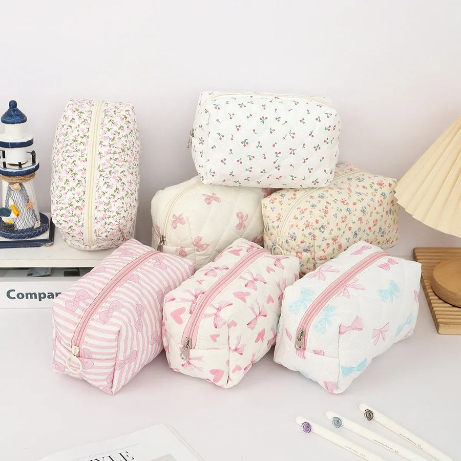Bowknot Floral Pencil Case (Single Layer) - Best Sellers - Accessory - 1