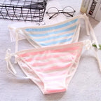 Lolita Striped Mini Bikini Cosplay Set - Cosplay - Swimsuit / Bikini / One-Piece Swimwear - 4