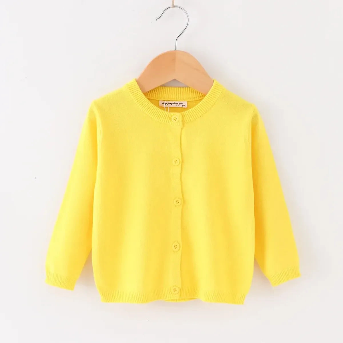 Kids Solid Knit Cardigan Sweater - Sweaters - Cardigan - 4