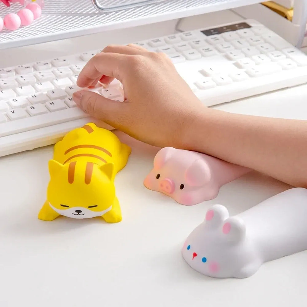 Kawaii Rubber Mousepad With Wrist Rest Support - Toys - Mousepad - 1