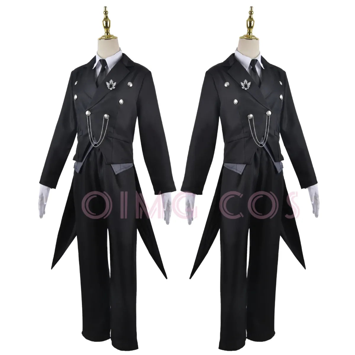 Sebastian Michaelis Black Butler Cosplay Costume Set - Women’s Clothing & Accessories - Cosplay Outfit - 3