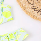 Ruffle Lemon Print Girls Bikini Swim Set - Swimsuits - Swimsuit / Bikini / One-Piece Swimwear - 5
