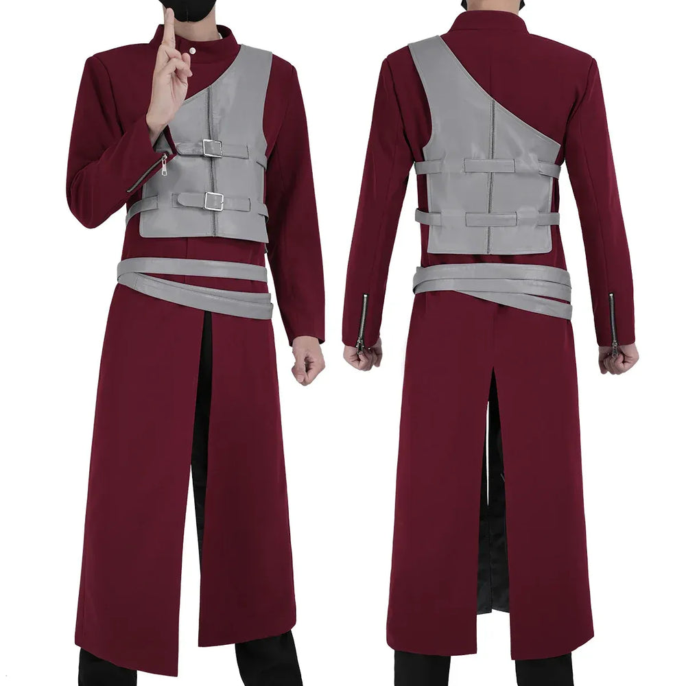 Gaara Anime Cosplay Costume Set - Anime - Cosplay Outfit - 1