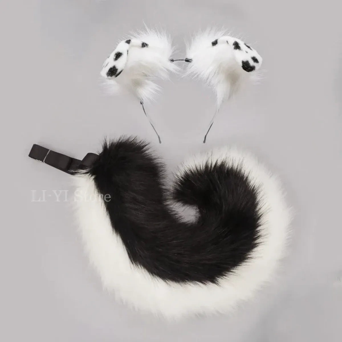 Furry Anime Dog Ear Headband & Tail Set - Anime - Costume Props - 12