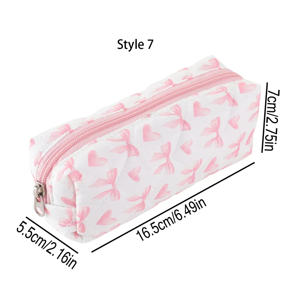 Bowknot Floral Pencil Case (Single Layer) - Best Sellers - Accessory - 7