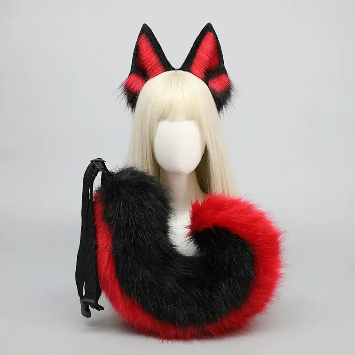 Furry Anime Dog Ear Headband & Tail Set - Anime - Costume Props - 8
