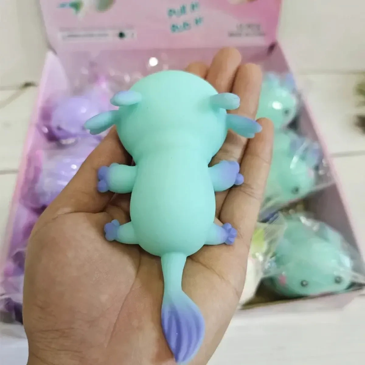 Axolotl Slow Rising Squishy Stress Toy - Toys - Toy - 2