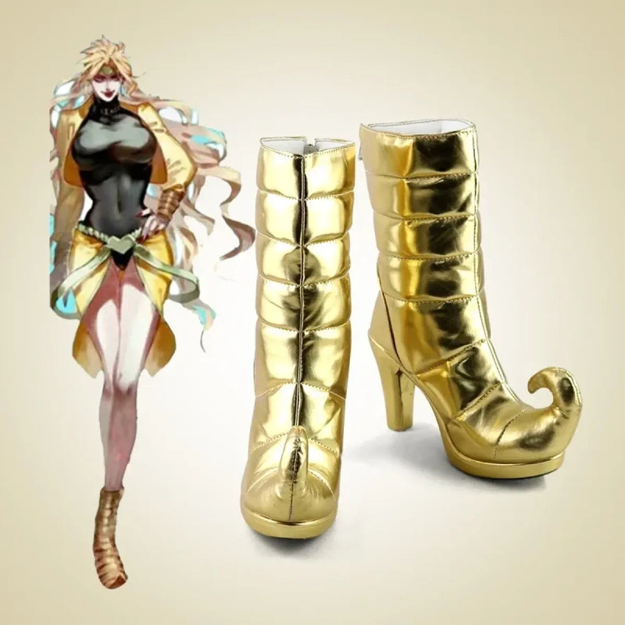 JoJo’s Bizarre Adventure Dio Brando Cosplay Boots - Anime - Boots - 1