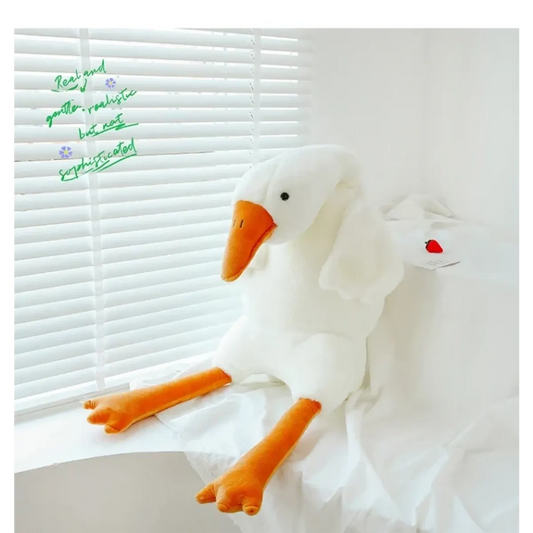 Giant White Goose Plush Body Pillow - Plushies - Pillow / Cushion - 7