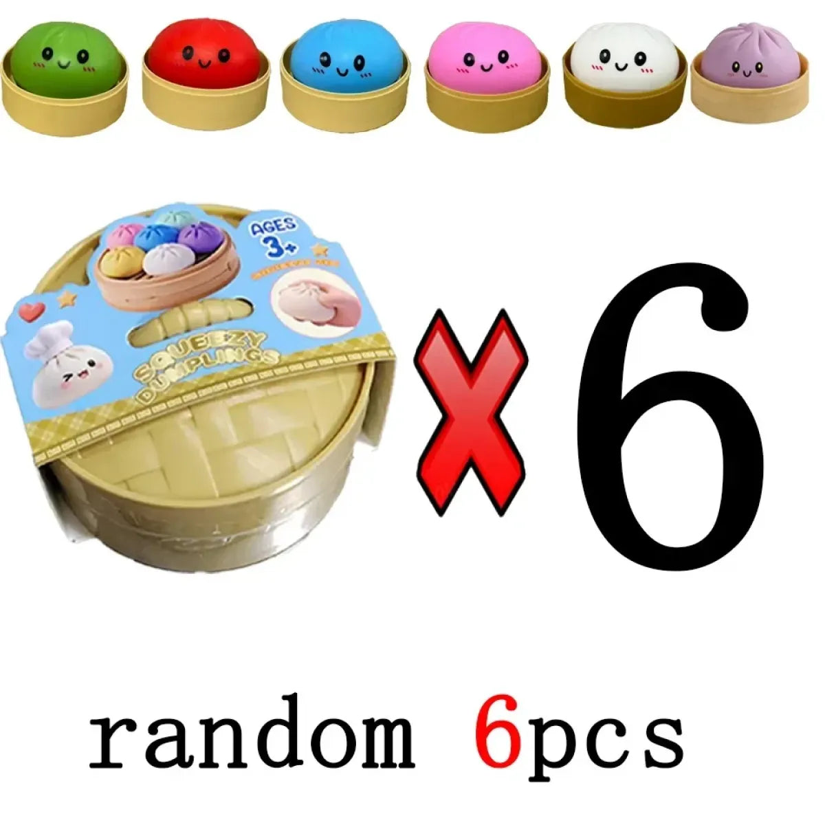 Slow Rising Dumpling Squishy Bun Toy - Toys - Toy - 16