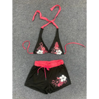 Vintage Floral Halter Bikini Set - Swimsuits - Swimsuit / Bikini / One-Piece Swimwear - 5