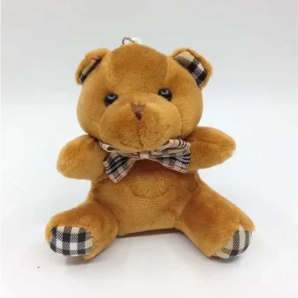 Bow Knotted Bear Plush Pendant 10cm - Plushies - Plush / Plushie - 7