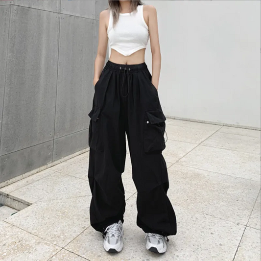 Women Streetwear Techwear Cargo Pants