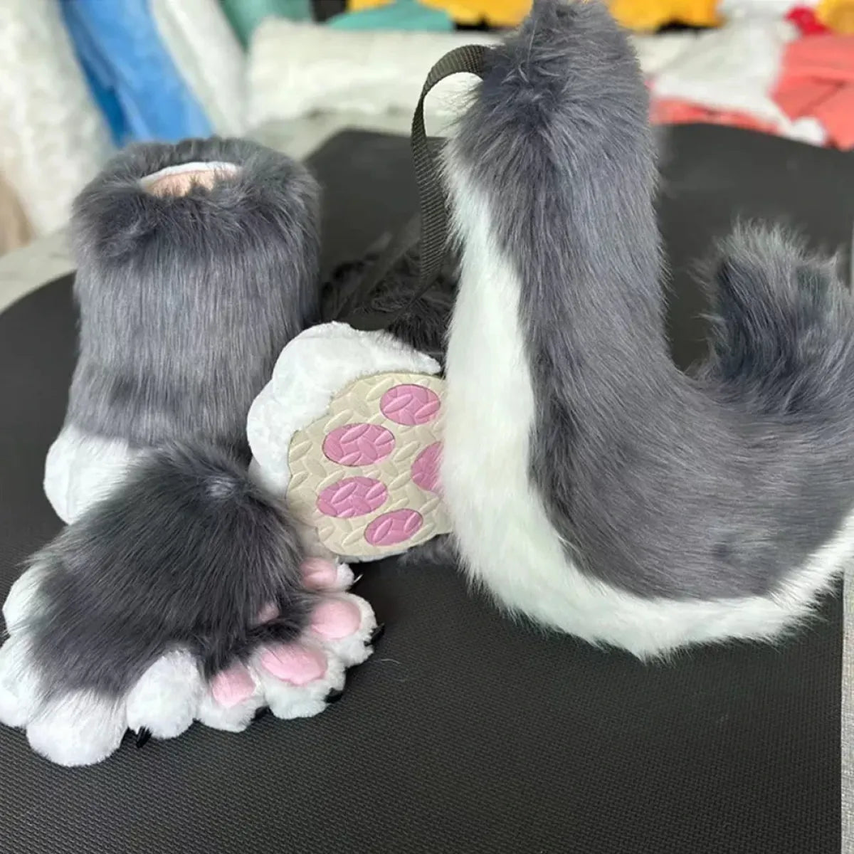 Kemono Cat & Dog Furry Head Costume - Best Sellers - Cosplay Outfit - 6