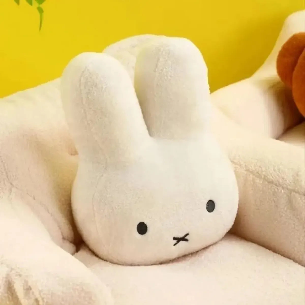 Miffy Black Eyes Rabbit Plush Pillow - Toys - Plush / Plushie - 4