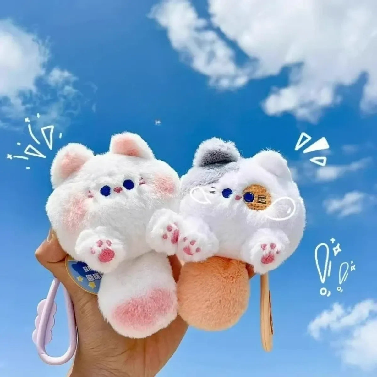 Mini Cat Plush Keychain - Best Sellers - KeyChain - 23