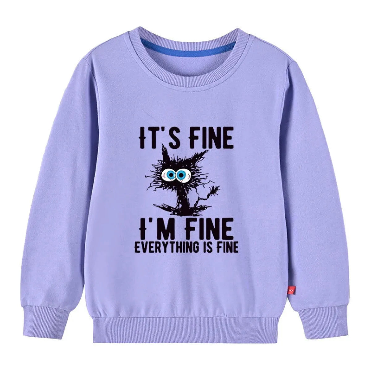 Kids Cotton Cat Print Hoodie - Hoodies & Sweatshirts - Hoodie - 7