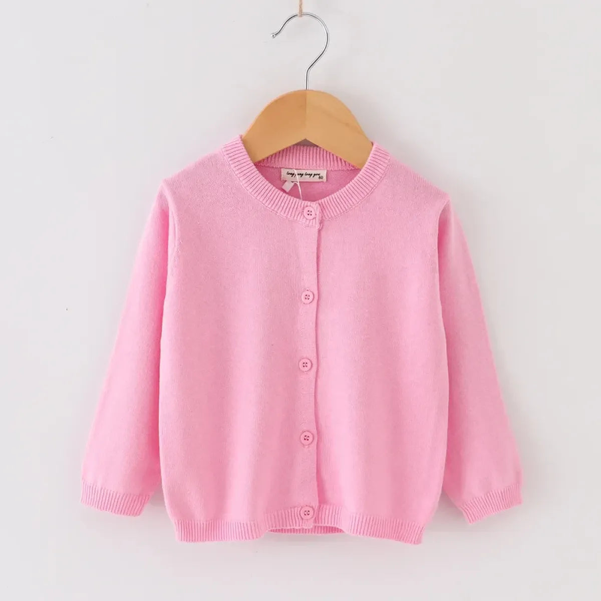 Kids Solid Knit Cardigan Sweater - Sweaters - Cardigan - 10