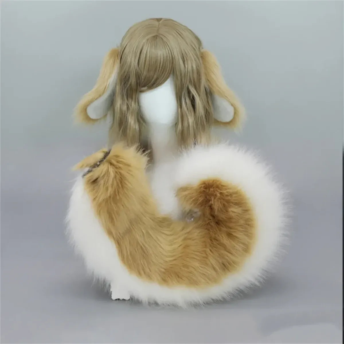 Furry Anime Dog Ear Headband & Tail Set - Anime - Costume Props - 18