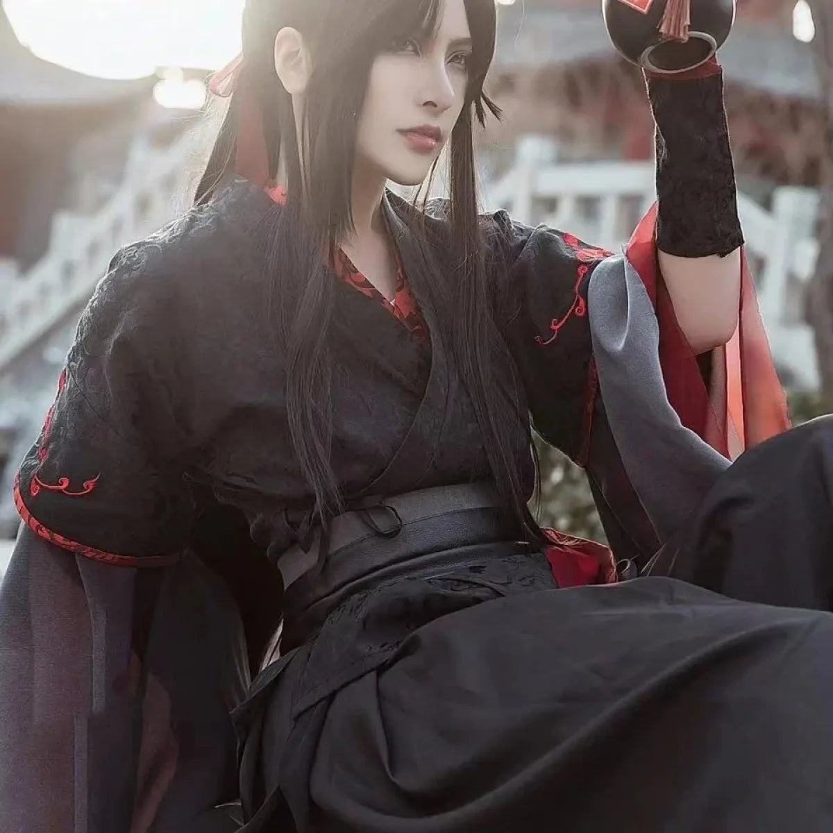 Mo Dao Zu Shi Wei Wuxian Cosplay Costume Set - Cosplay - Cosplay Outfit - 3