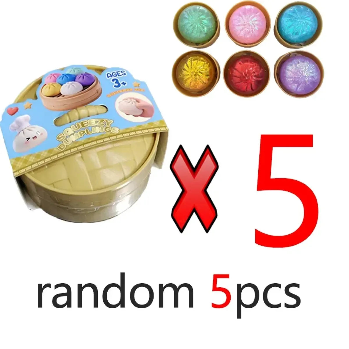 Slow Rising Dumpling Squishy Bun Toy - Toys - Toy - 14