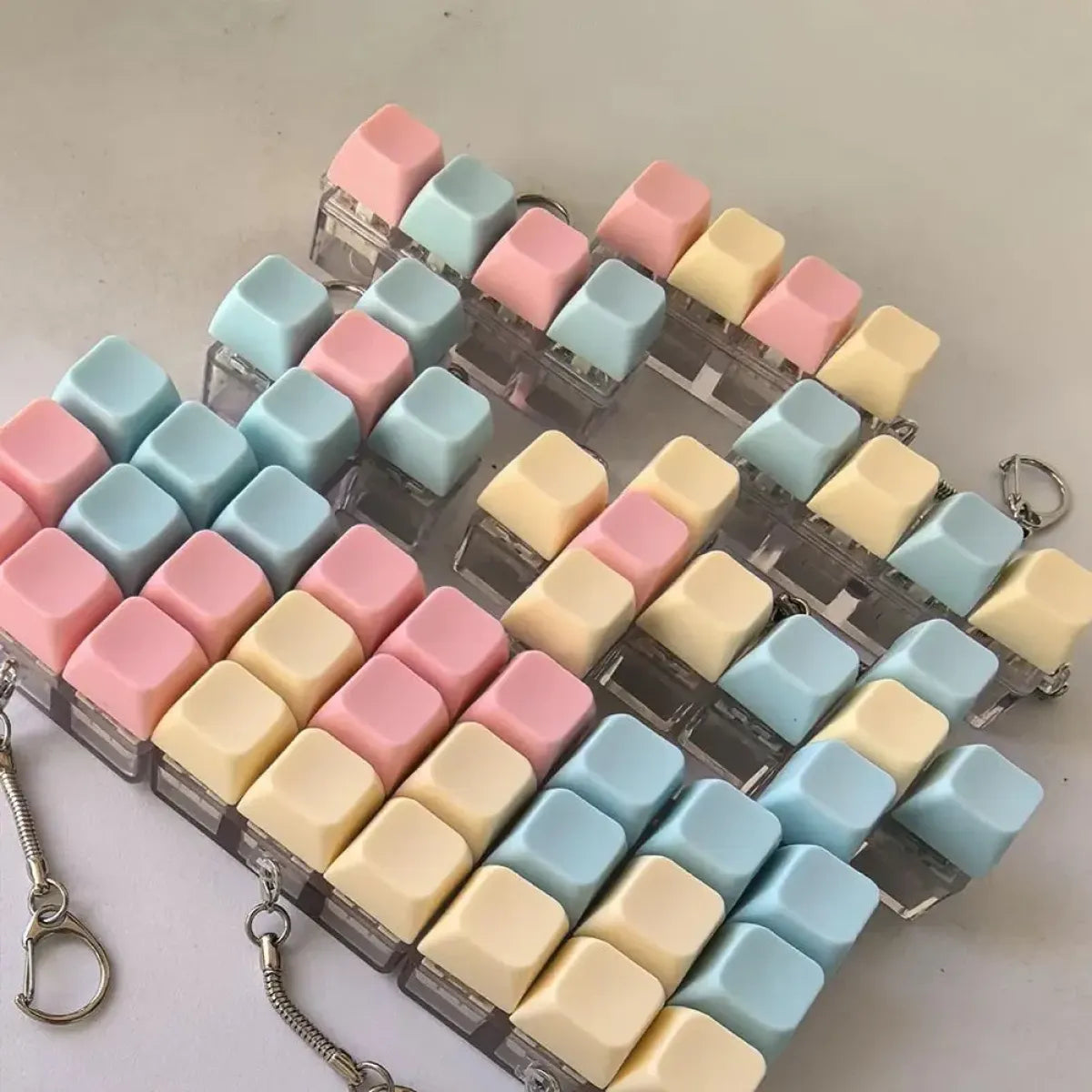 Mini Keyboard Fidget Keychain Toy - Toys - Toy - 4