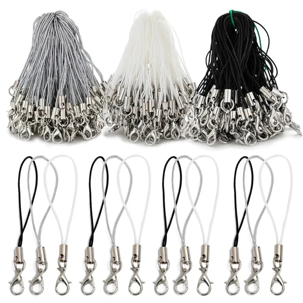 Lobster Clasp Phone Charm Straps - Cosplay - Jewelry Making Findings - 1