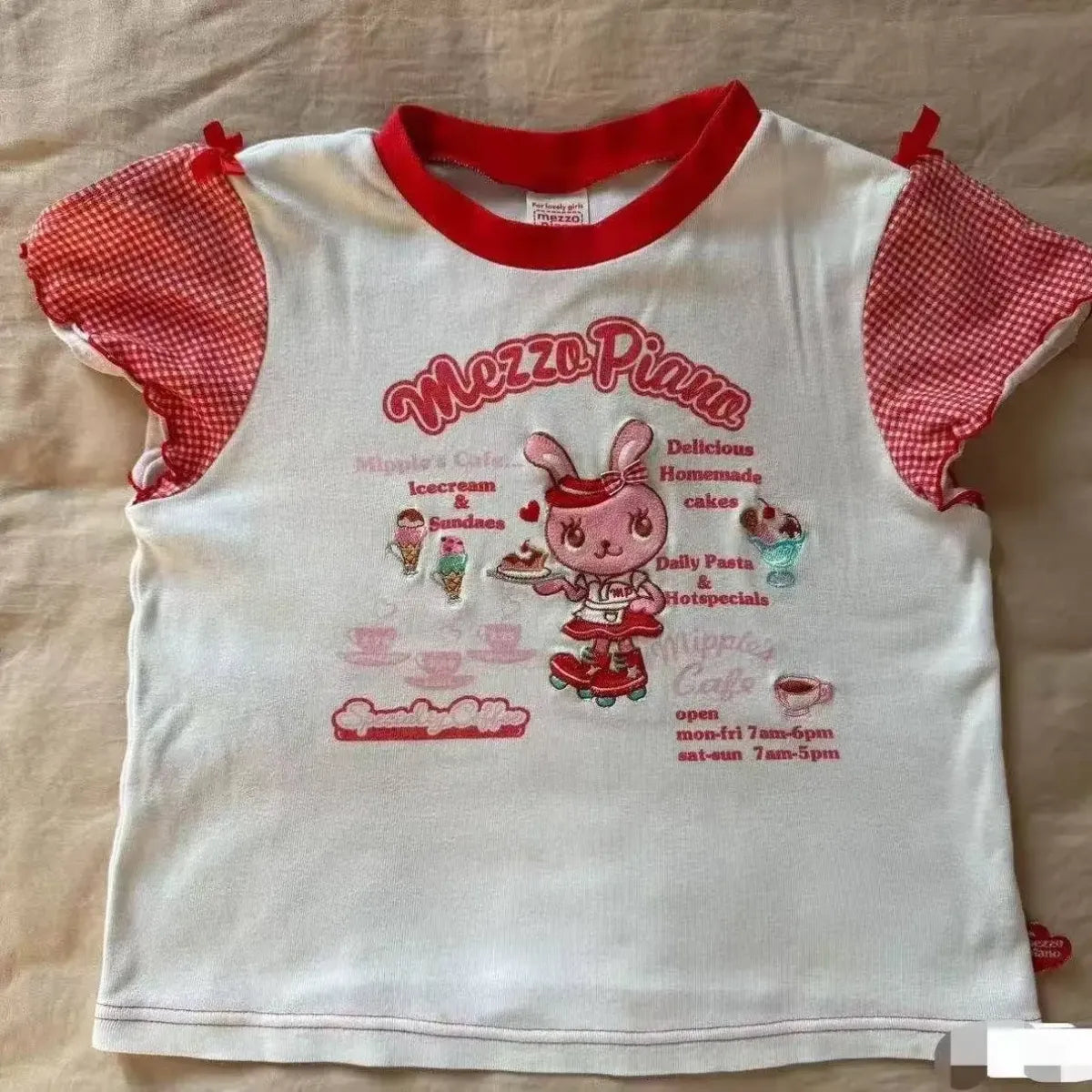 Fairy Grunge Lolita Ruffle Bow T-Shirt - T-Shirts - T-Shirt - 18