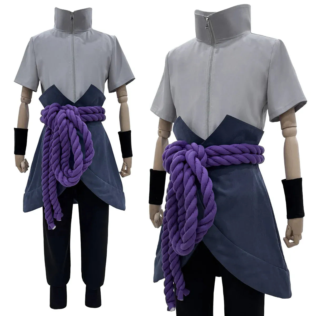 Anime Uchiha Sasuke Cosplay Costume Set - Anime - Cosplay Outfit - 1