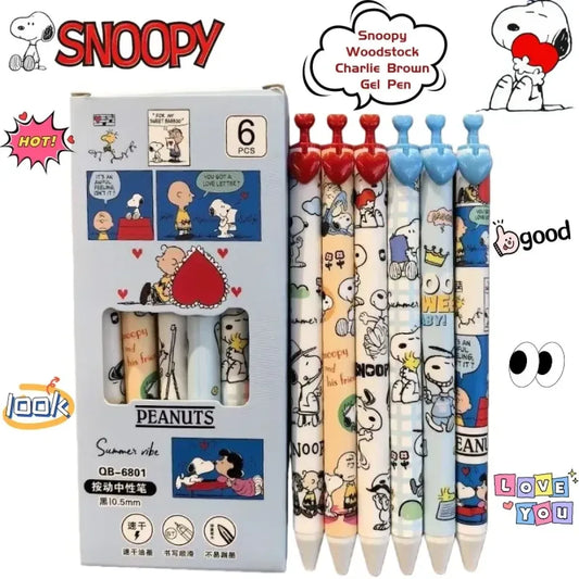Snoopy & Friends Cartoon Gel Pen - Best Sellers - Pen / Pencil - 1
