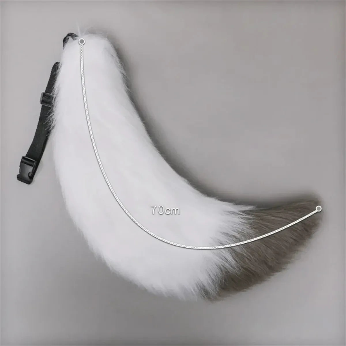 Plush Anime Cat & Fox Cosplay Tail – 70cm - Women’s Clothing & Accessories - Costume Props - 3