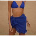 Ruffle Bikini Cover-Up Sarong Skirt - Bottoms - Swimsuit / Bikini / One-Piece Swimwear - 8