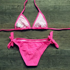 Girls Falbala Two-Piece Bikini Swimsuit Set - Swimsuits - Swimsuit / Bikini / One-Piece Swimwear - 2