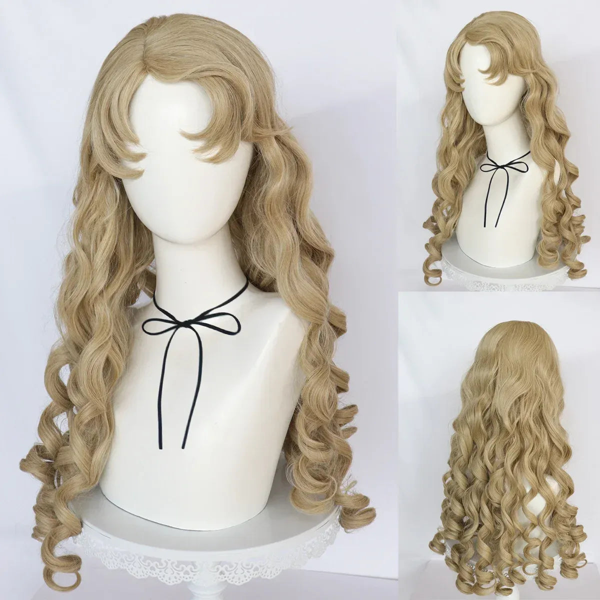 26’’ Brown Princess Curly Cosplay Wig - Cosplay - Wig - 5