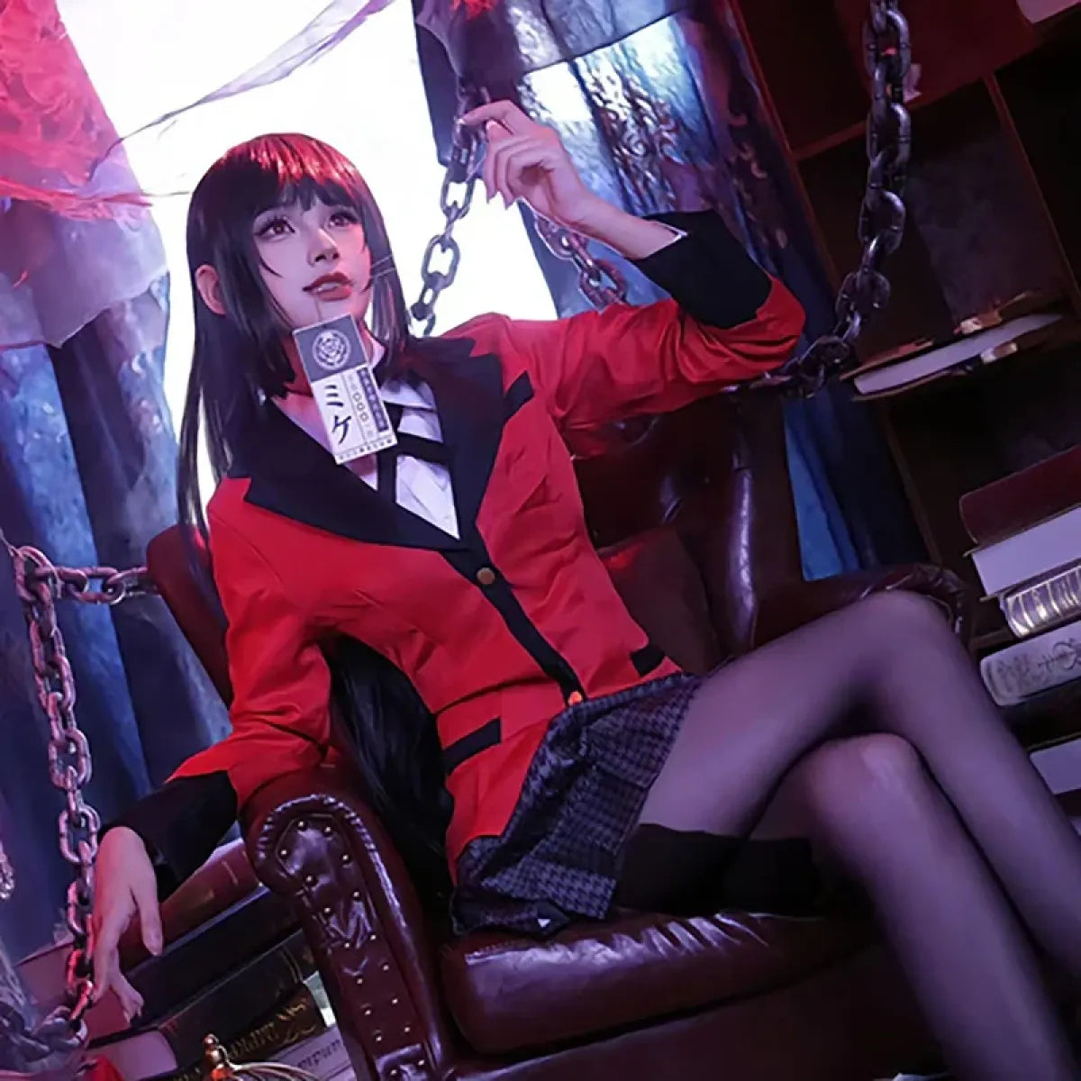 Kakegurui Jabami Yumeko Cosplay School Uniform Set - Cosplay - Cosplay Outfit - 3
