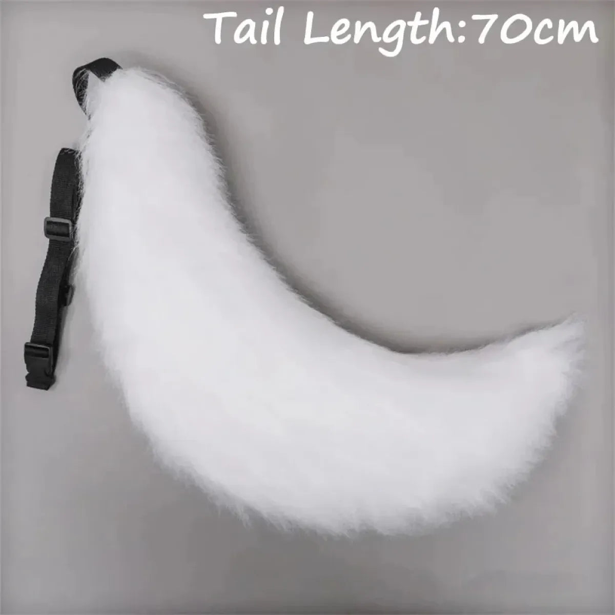 Plush Anime Cat & Fox Cosplay Tail – 70cm - Women’s Clothing & Accessories - Costume Props - 14